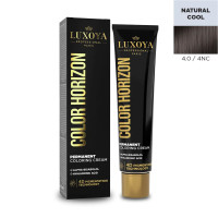 LUXOYA COLOR HORIZON - Ammóniás hajfesték 60ml 4.0/4NC