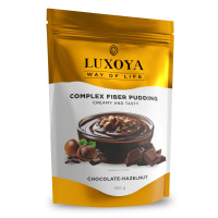 COMPLEX FIBER PUDDING - ROSTPUDING FEHÉRJÉVEL 35g,450g Chocolate -Hazelnut