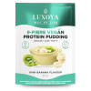 9-FIBRE VEGAN PROTEIN PUDDING - VEGÁN FEHÉRJÉT TARTALMAZÓ ROSTPUDING 9 FÉLE NÖVÉNYI ROSTTAL 45 g,450g - Kivi-banán ízű