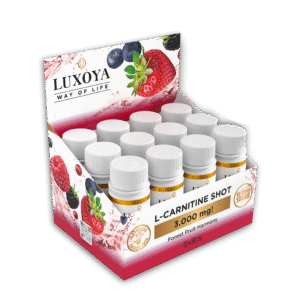 L-CARNITINE SHOT 3.000 mg TEKUTÝ L-KARNITIN - FOREST FRUIT