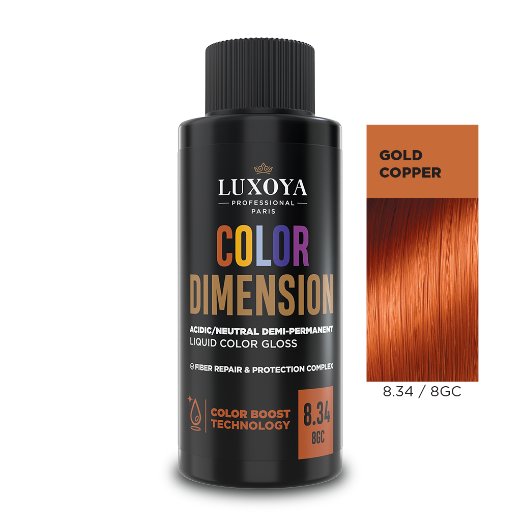 Luxoya COLOR DIMENSION - Výživná a lesk zvýrazňujúci tónovač na vlasy 60ml - Image 6