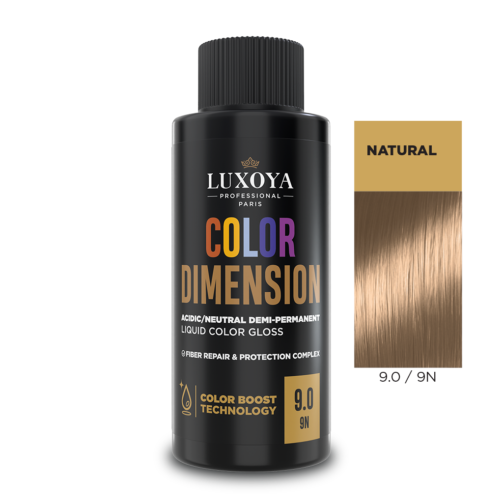 Luxoya COLOR DIMENSION - Výživná a lesk zvýrazňujúci tónovač na vlasy 60ml - Image 12