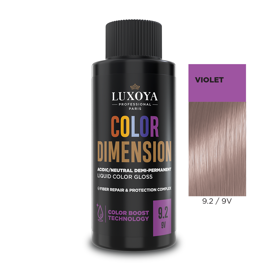Luxoya COLOR DIMENSION - Výživná a lesk zvýrazňujúci tónovač na vlasy 60ml - Image 11