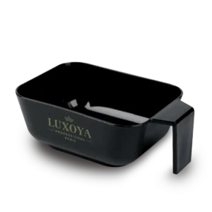 LUXOYA Hajfestő tál fekete