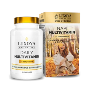 LUXOYA DENNÁ DÁVKA MULTIVITAMÍNU - S 24 ÚČINNÝMI ZLOŽKAMI 60 ks