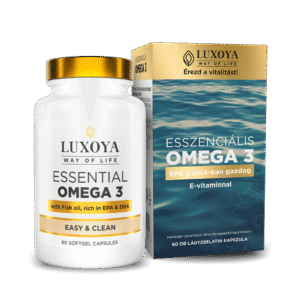 LUXOYA ESSENTIAL OMEGA 3 DOPLNOK STRAVY S RYBÍM OLEJOM 60KS