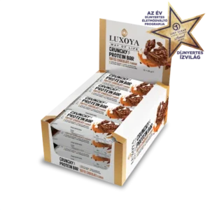 ROPOGÓS FEHÉRJE SZELET 12x45g csokoládé-karamell