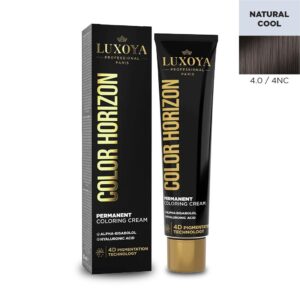 LUXOYA SZÍN HORIZON - Ammóniás hajfesték 60ml 4.0/4NC