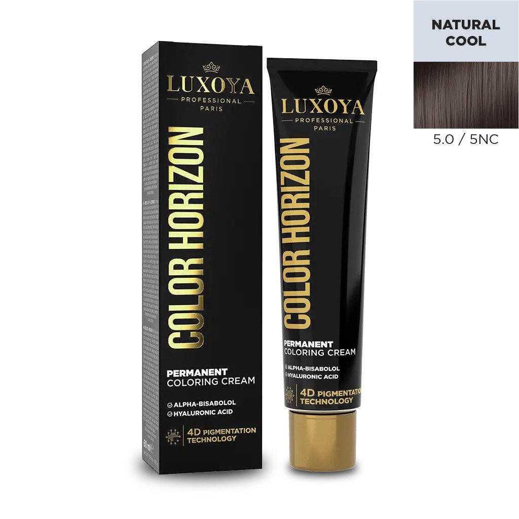 LUXOYA SZÍN HORIZONT - Ammóniás hajfesték 60ml 5.0/5NC
