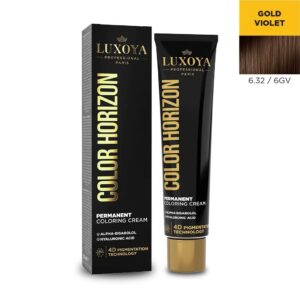 LUXOYA SZÍN HORIZON - Ammóniás hajfesték 60ml 6.32/6GV