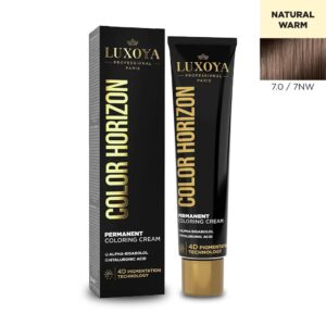 LUXOYA SZÍN HORIZON - Ammóniamentes hajfesték 60ml 7.0/7NW