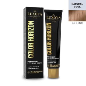 LUXOYA SZÍN HORIZONT - Ammóniás hajfesték 60ml 8.0/NC