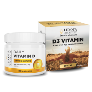 LUXOYA NAPI D-VITAMIN ADAG - D3 VITAMIN 120 db