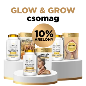 LUXOYA FÉNYESÍTÉS ÉS NÖVEKEDÉS - HAJ NÖVEKEDÉSÉHEZ 1 KAPSZULA NAPONT VITAMINCSOMAG