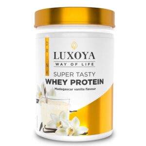 SZUPER ÍZES TEJSAVÓFEHÉRJE – PRÉMIUM FEHÉR GYÜMÖLCS OLASZ POR 30g,450g Madagaszkári vanília