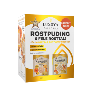 Luxoya Rostos Puding Gyűjtemény Doboz 6x25g Téli Korlátozott Kiadás
