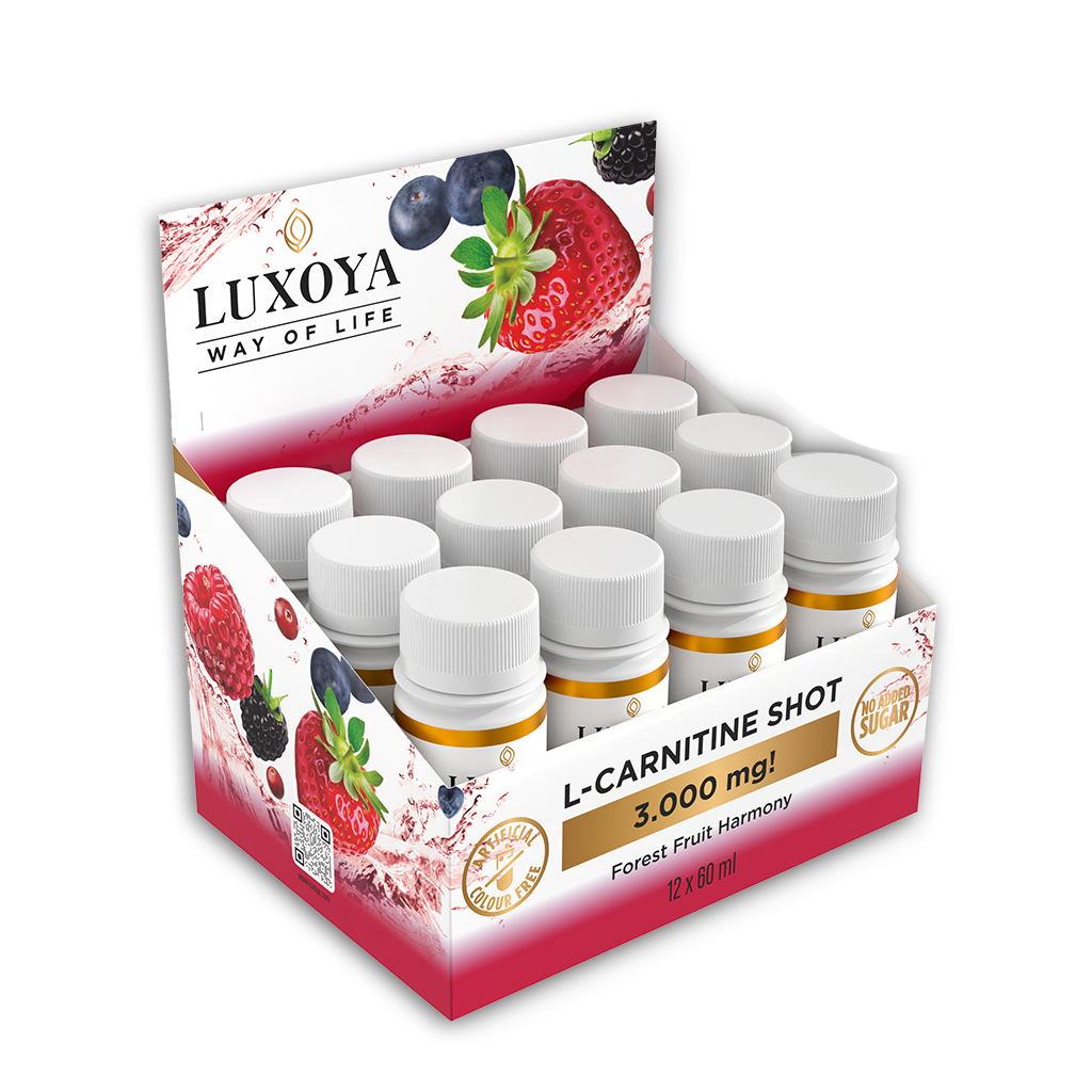 L-karnitin shot 3000 mg folyékony L-karnitin - erdei gyümölcs