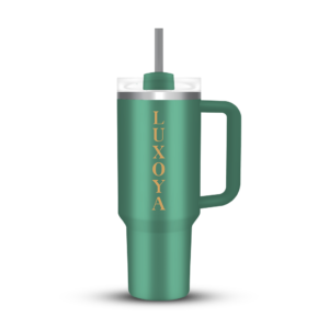 LUXOYA FÉM SZIGETELT TERMOSZ KUPA - ZÖLD