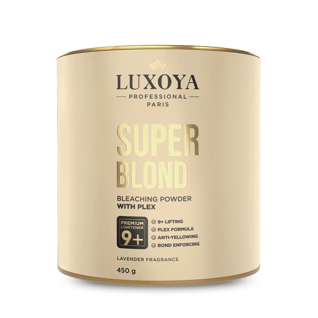 LUXOYA BLOND BLEACHING POWDER - Melírovací prášok 450g ,30g